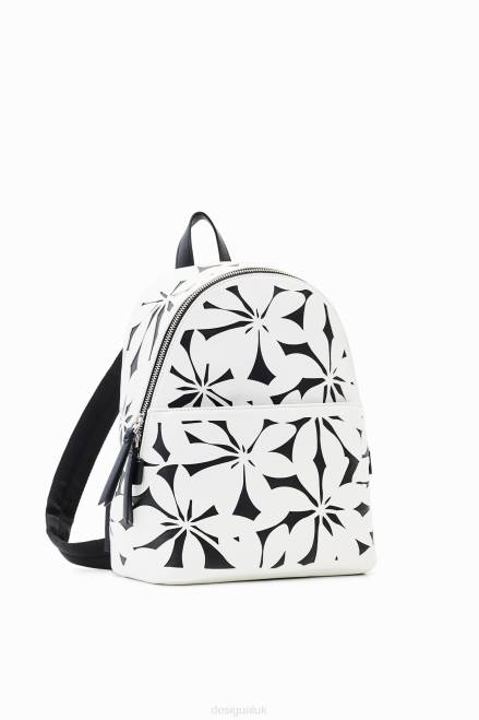Small backpack with die-cut flowers Desigual Women 2ZPR1192 Accessory