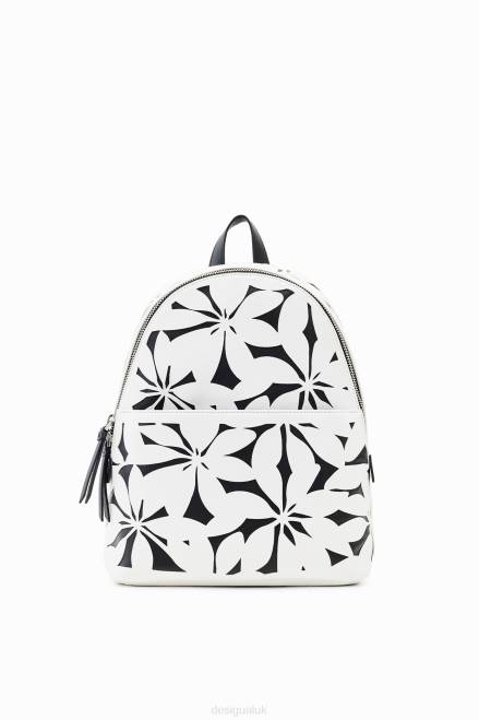 Small backpack with die-cut flowers Desigual Women 2ZPR1192 Accessory