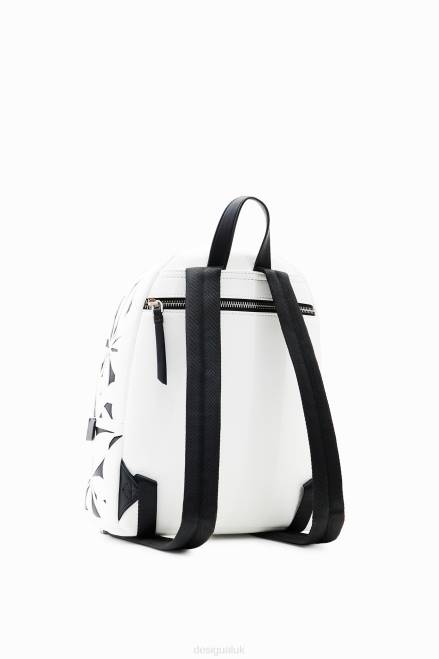 Small backpack with die-cut flowers Desigual Women 2ZPR1192 Accessory