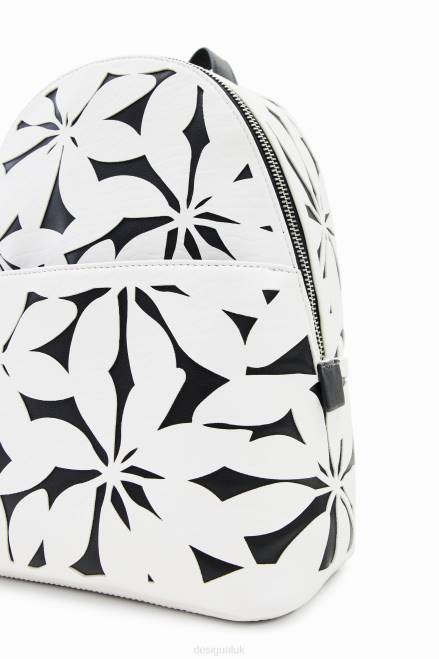 Small backpack with die-cut flowers Desigual Women 2ZPR1192 Accessory