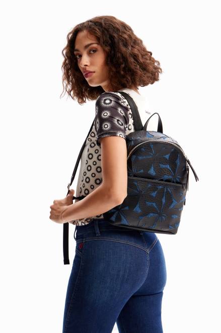 Small die-cut flower backpack Desigual Women 2ZPR1221 Accessory