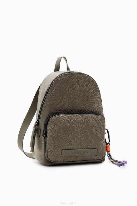 Small floral embroidery backpack Desigual Women 2ZPR1220 Accessory