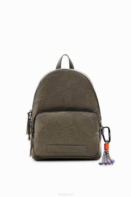Small floral embroidery backpack Desigual Women 2ZPR1220 Accessory