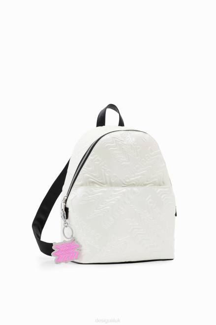Small iridescent logo backpack Desigual Women 2ZPR1354 Accessory