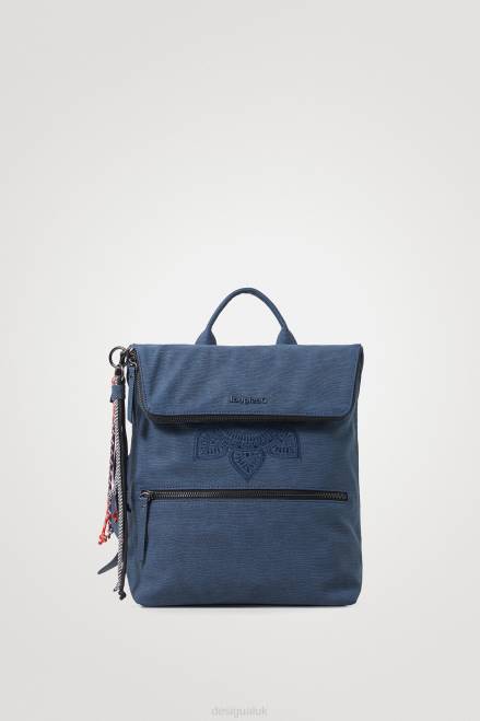 Square backpack extensible flap Desigual Women 2ZPR1371 Accessory