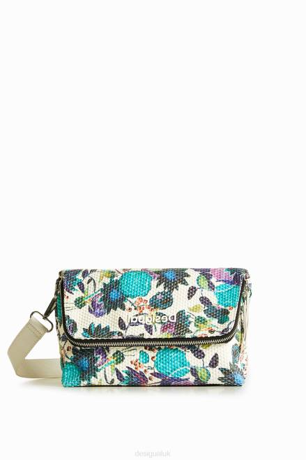 Floral braided sling bag Desigual Women 2ZPR1387 Accessory