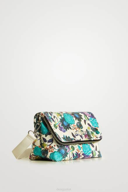 Floral braided sling bag Desigual Women 2ZPR1387 Accessory