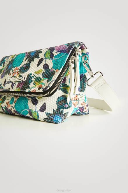 Floral braided sling bag Desigual Women 2ZPR1387 Accessory