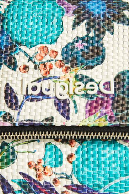 Floral braided sling bag Desigual Women 2ZPR1387 Accessory