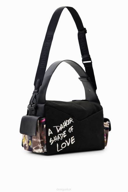 Large canvas newspaper bag Desigual Women 2ZPR1182 Accessory