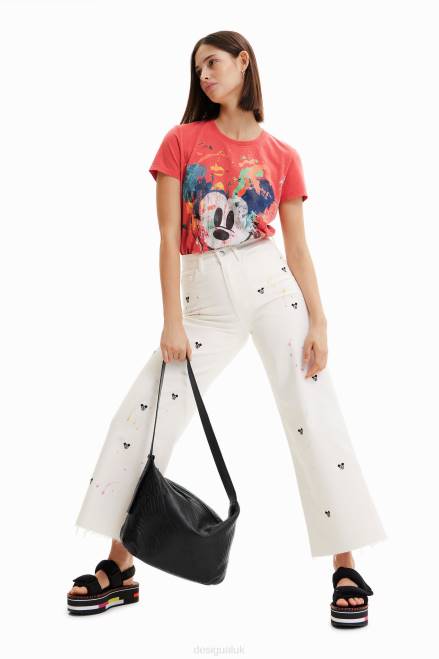 Large leather logo bag Desigual Women 2ZPR764 Accessory