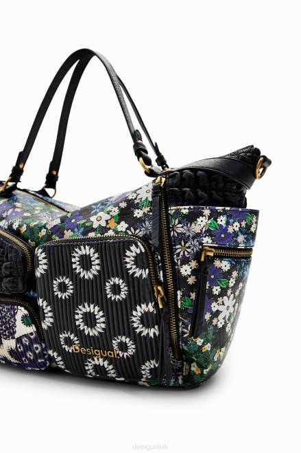 Large patchwork bag Desigual Women 2ZPR1218 Accessory