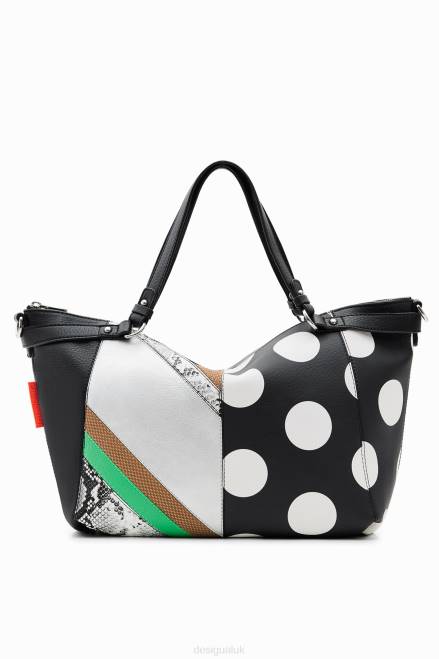 Large patchwork bag Desigual Women 2ZPR1352 Accessory