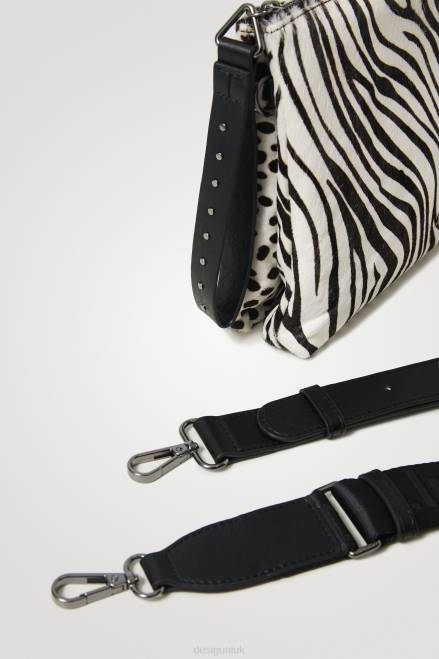 Leather sling bag animal print Desigual Women 2ZPR1385 Accessory