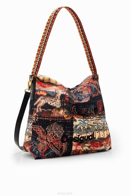 M. Christian Lacroix midsize tapestry bag Desigual Women 2ZPR1306 Accessory