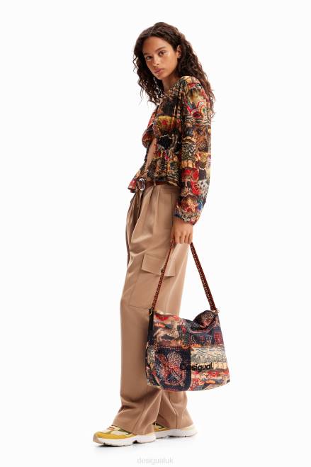 M. Christian Lacroix midsize tapestry bag Desigual Women 2ZPR1306 Accessory