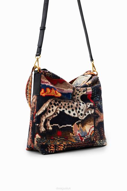 M. Christian Lacroix midsize tapestry bag Desigual Women 2ZPR1306 Accessory