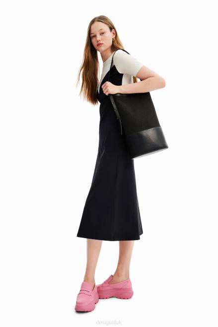 Maitrepierre leather bucket bag Desigual Women 2ZPR722 Accessory