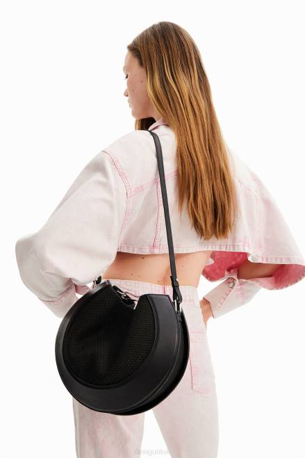 Maitrepierre round leather bag Desigual Women 2ZPR772 Accessory