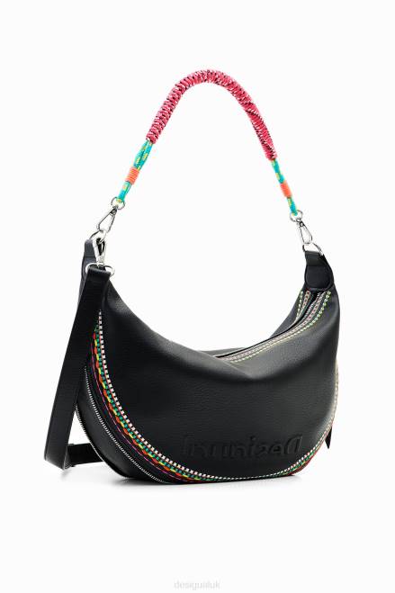 Midsize embroidered bag Desigual Women 2ZPR1200 Accessory