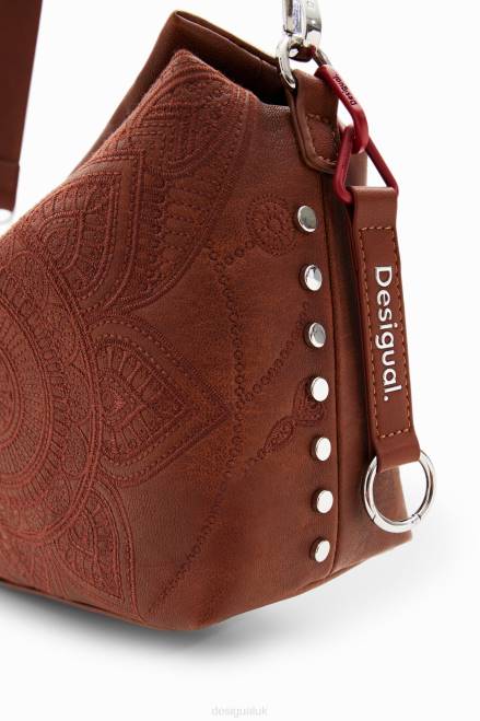 Midsize embroidered bag Desigual Women 2ZPR1299 Accessory