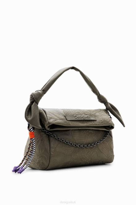 Midsize floral embroidery bag Desigual Women 2ZPR1246 Accessory