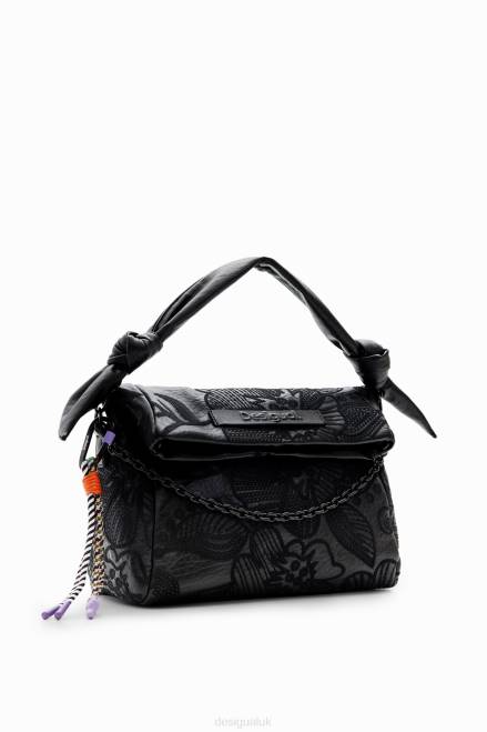 Midsize floral embroidery bag Desigual Women 2ZPR1259 Accessory