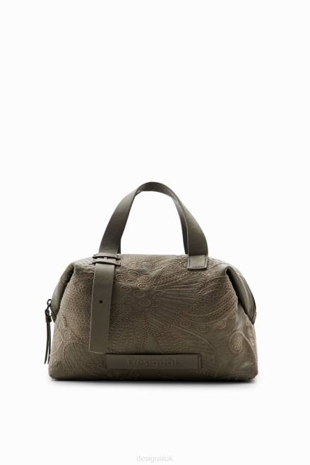 Midsize floral embroidery bag Desigual Women 2ZPR1260 Accessory