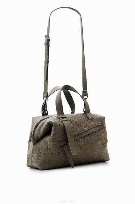 Midsize floral embroidery bag Desigual Women 2ZPR1260 Accessory