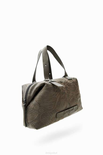 Midsize floral embroidery bag Desigual Women 2ZPR1260 Accessory