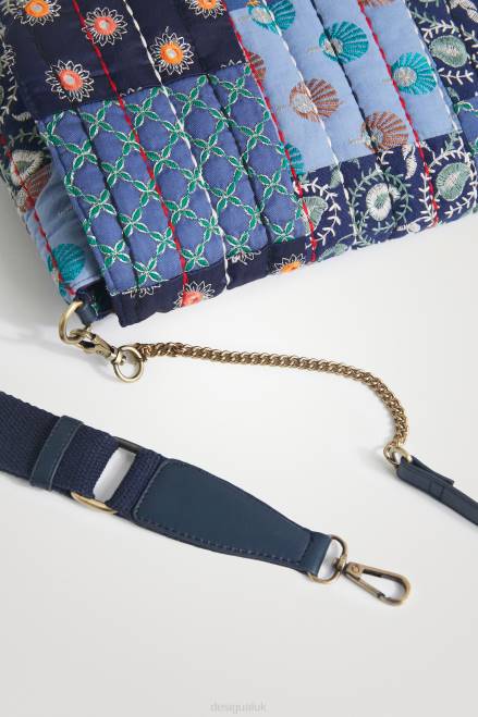 Sling bag embroidered cloth Desigual Women 2ZPR1389 Accessory