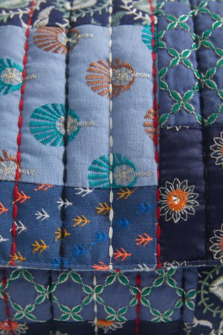 Sling bag embroidered cloth Desigual Women 2ZPR1389 Accessory