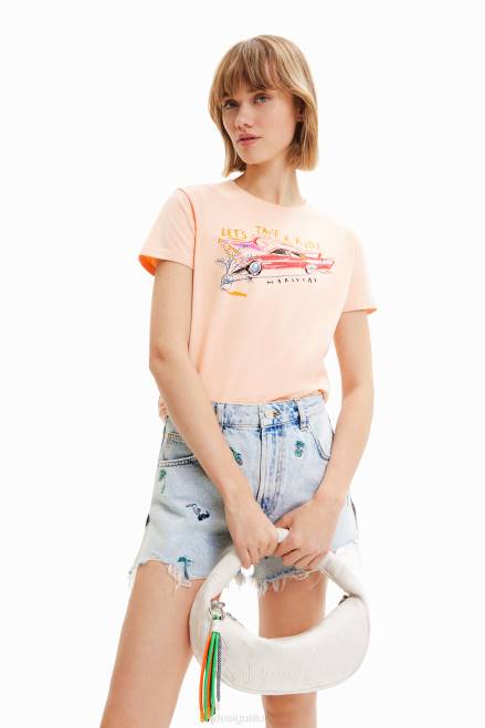 Small Swiss-embroidery bag Desigual Women 2ZPR696 Accessory