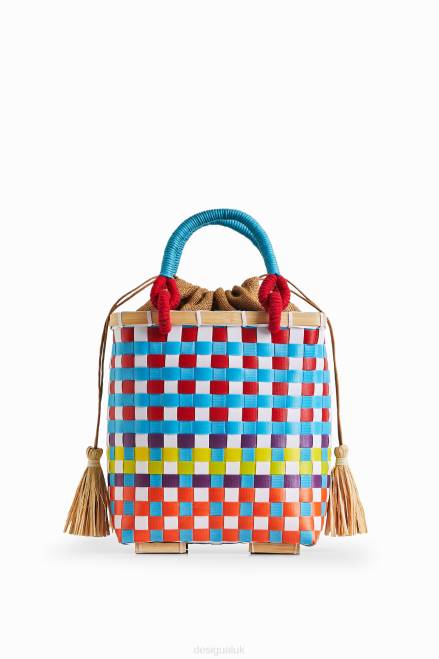 Stella Jean mini basket bag Desigual Women 2ZPR1353 Accessory