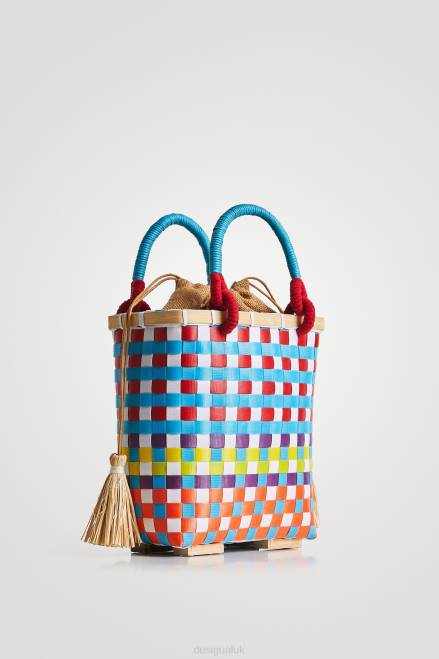 Stella Jean mini basket bag Desigual Women 2ZPR1353 Accessory