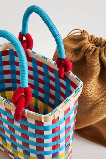 Stella Jean mini basket bag Desigual Women 2ZPR1353 Accessory