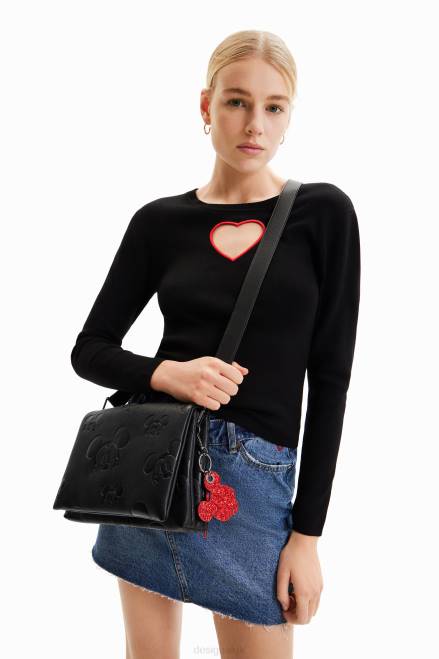 Midsize Disney\'s Mickey Mouse crossbody bag Desigual Women 2ZPR1198 Accessory