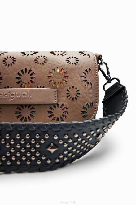 Midsize die-cut crossbody bag Desigual Women 2ZPR1256 Accessory