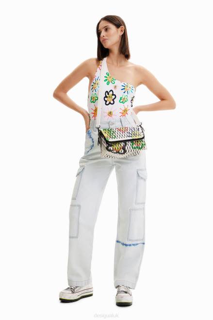 Midsize die-cut suns crossbody bag Desigual Women 2ZPR595 Accessory