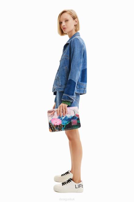 Midsize fantasy crossbody bag Desigual Women 2ZPR444 Accessory