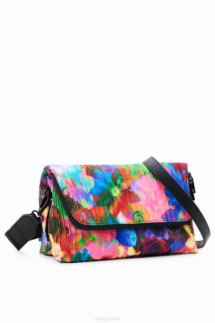 Midsize floral crossbody bag Desigual Women 2ZPR543 Accessory