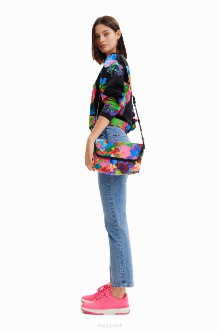 Midsize floral crossbody bag Desigual Women 2ZPR543 Accessory