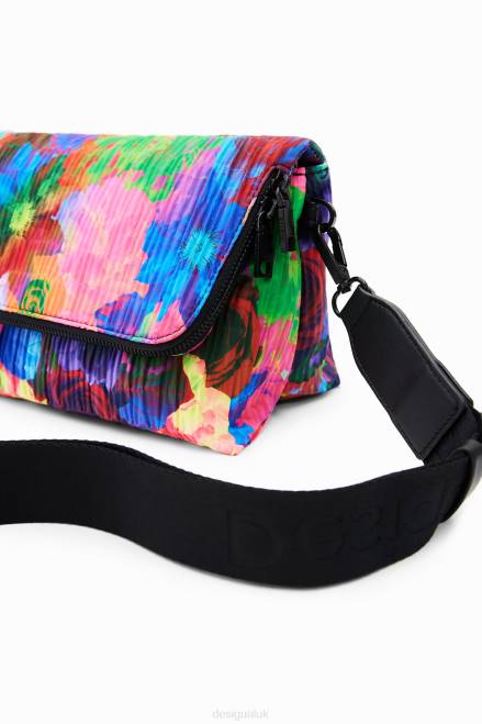 Midsize floral crossbody bag Desigual Women 2ZPR543 Accessory