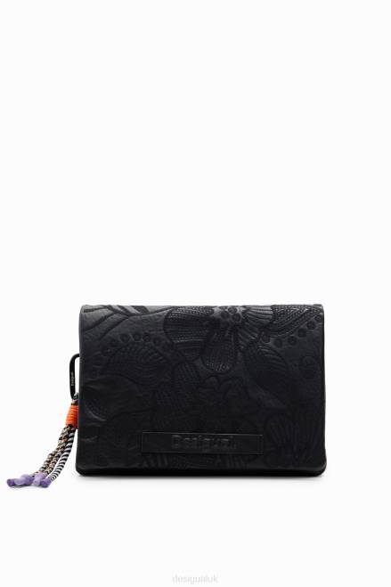 Midsize floral embroidery crossbody bag Desigual Women 2ZPR1304 Accessory