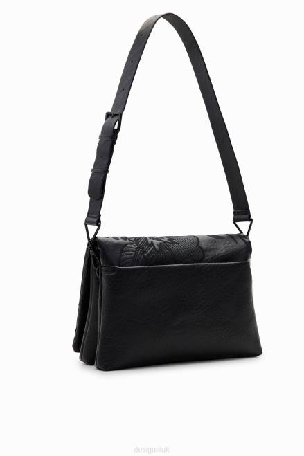 Midsize floral embroidery crossbody bag Desigual Women 2ZPR1304 Accessory