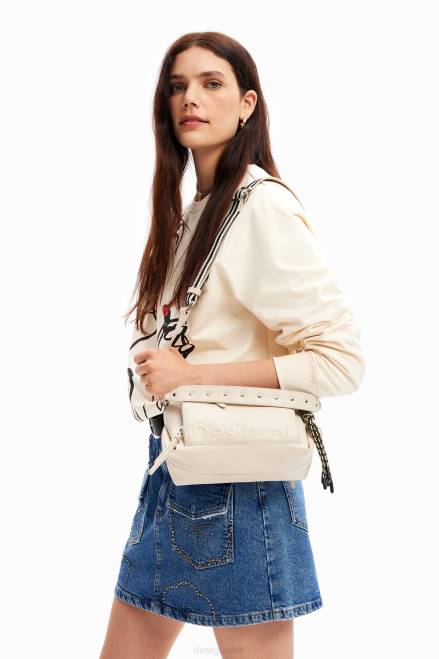 Midsize half-logo crossbody bag Desigual Women 2ZPR1227 Accessory