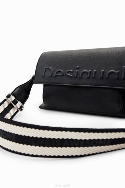 Midsize half-logo crossbody bag Desigual Women 2ZPR1276 Accessory
