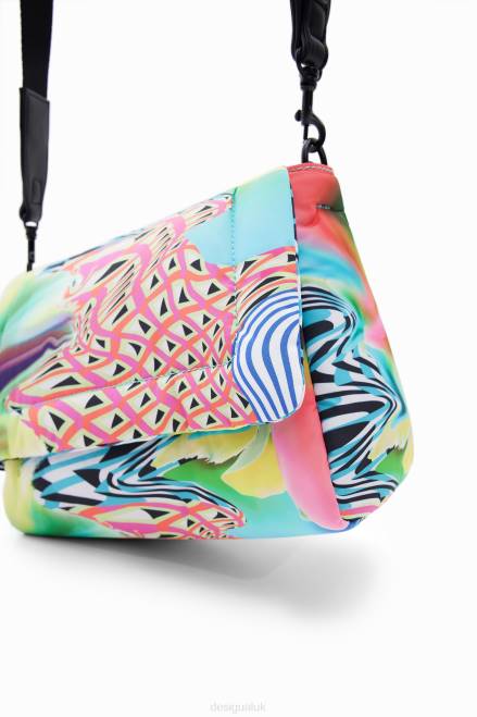 Midsize psychedelic crossbody bag Desigual Women 2ZPR804 Accessory