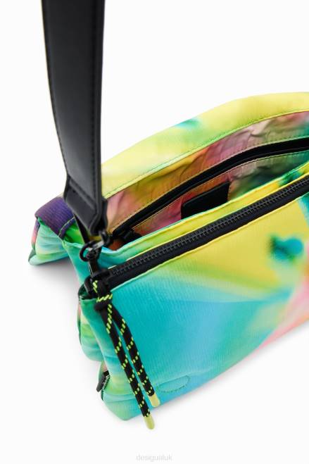 Midsize tie-dye crossbody bag Desigual Women 2ZPR611 Accessory