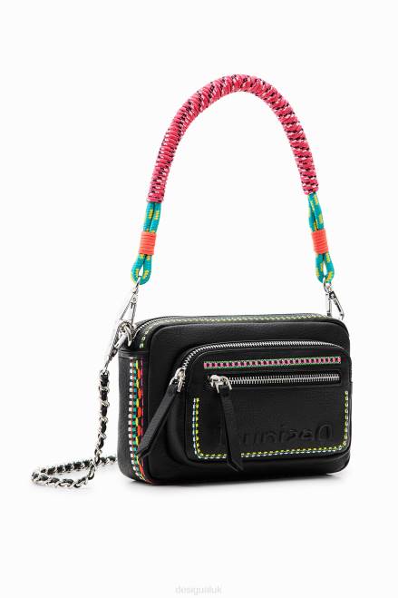 Small embroidered crossbody bag Desigual Women 2ZPR25 Accessory